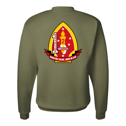 1st Battalion 2nd Marines Unit "Typhoon" Sweatshirt