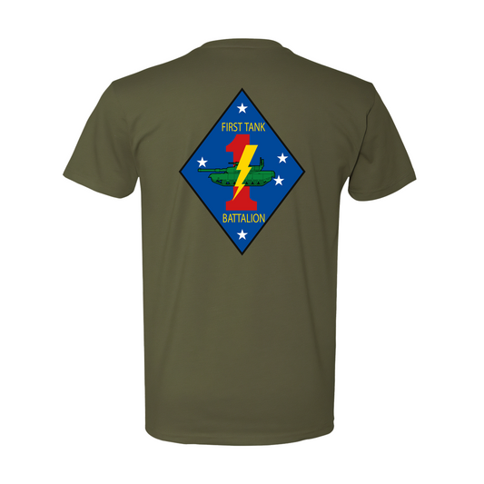 1st Tank Battalion Unit "1st tanks" | T-Shirt