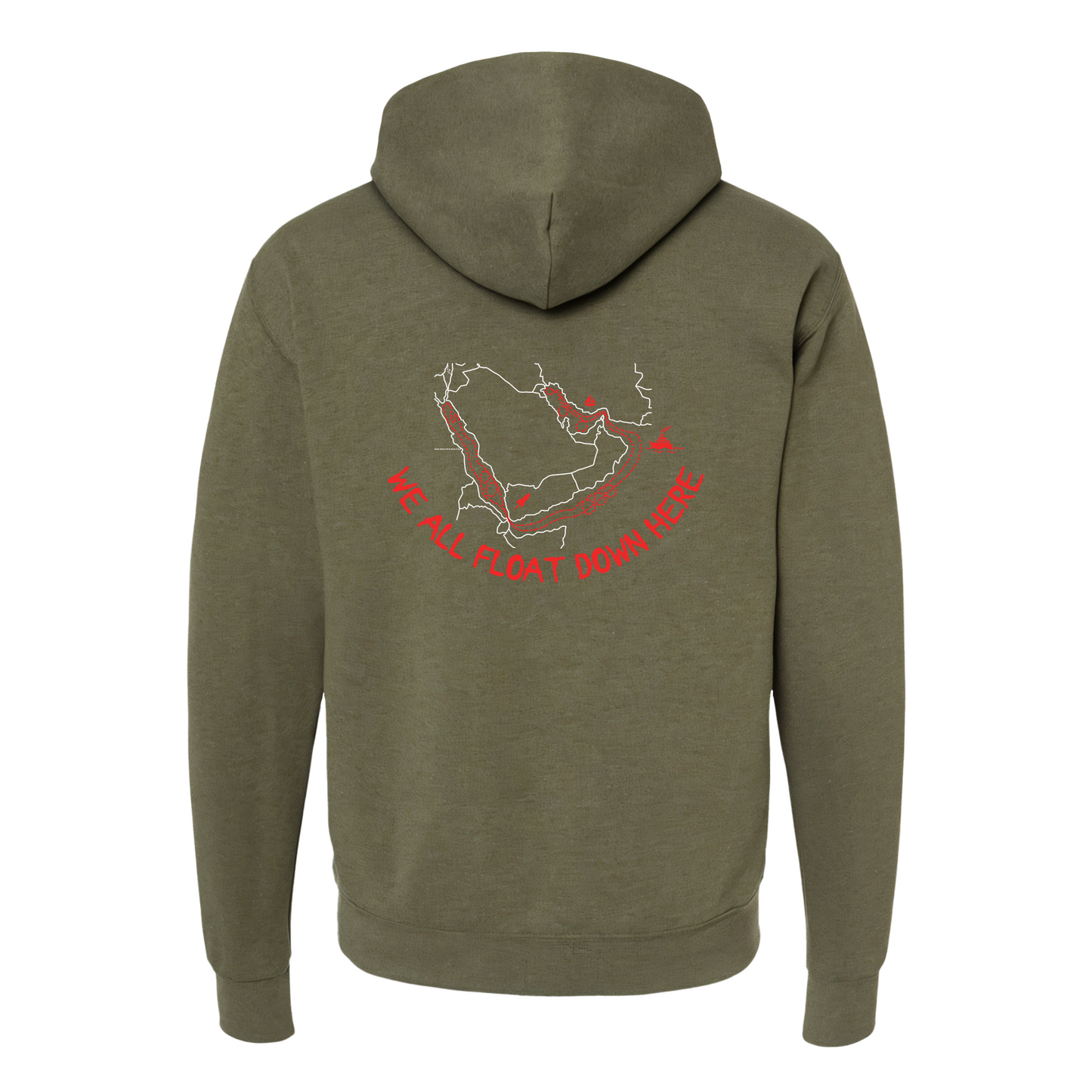 LS, No Libo - "We All Float Down Here" - IT Version - Marine Expedition Unit (MEU), Hoodie