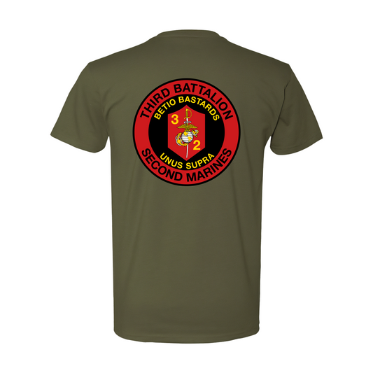 3rd Battalion 2nd Marines Unit "Betio Bastards" Shirt
