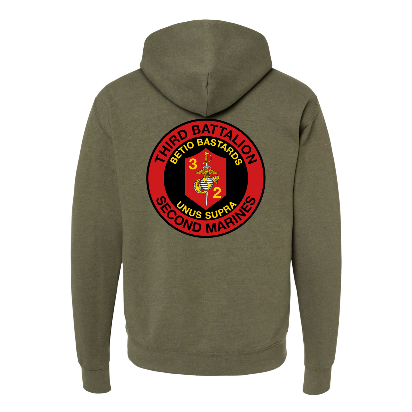 3rd Battalion 2nd Marines Unit "Betio Bastards" Hoodie