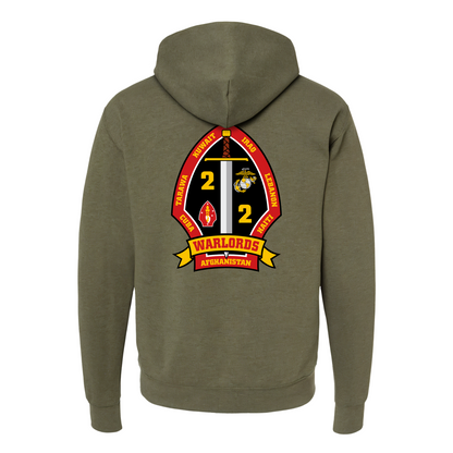 2nd Battalion 2nd Marines Unit "Warlords" Hoodies #1
