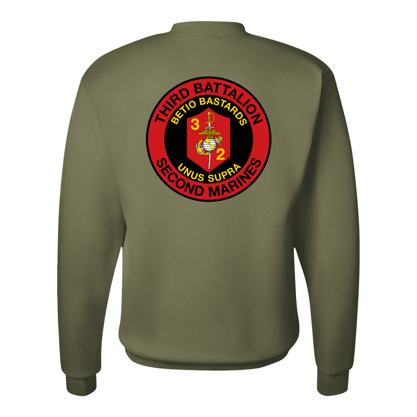 3rd Battalion 2nd Marines Unit "Betio Bastards" Sweatshirt