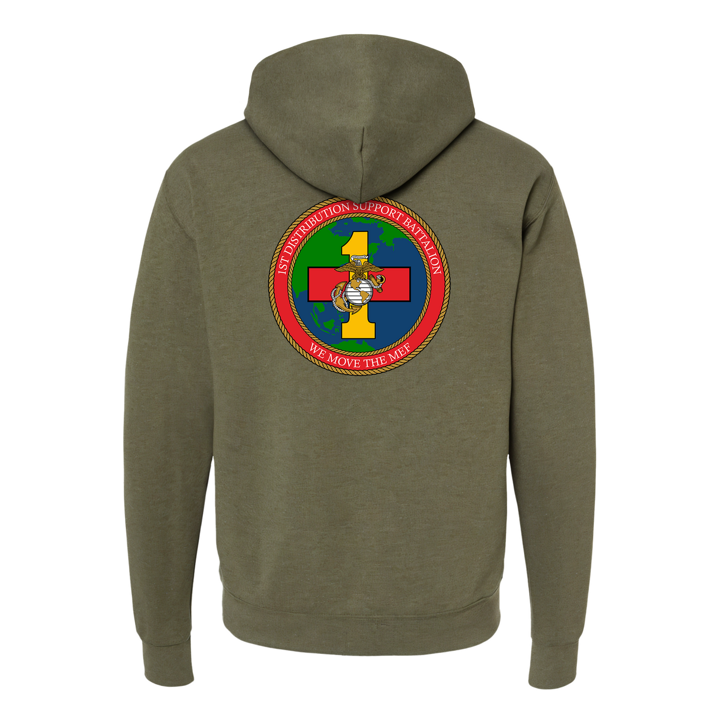 1st Distribution Support Battalion "We Move The MEF", "1st DSB", Hoodie