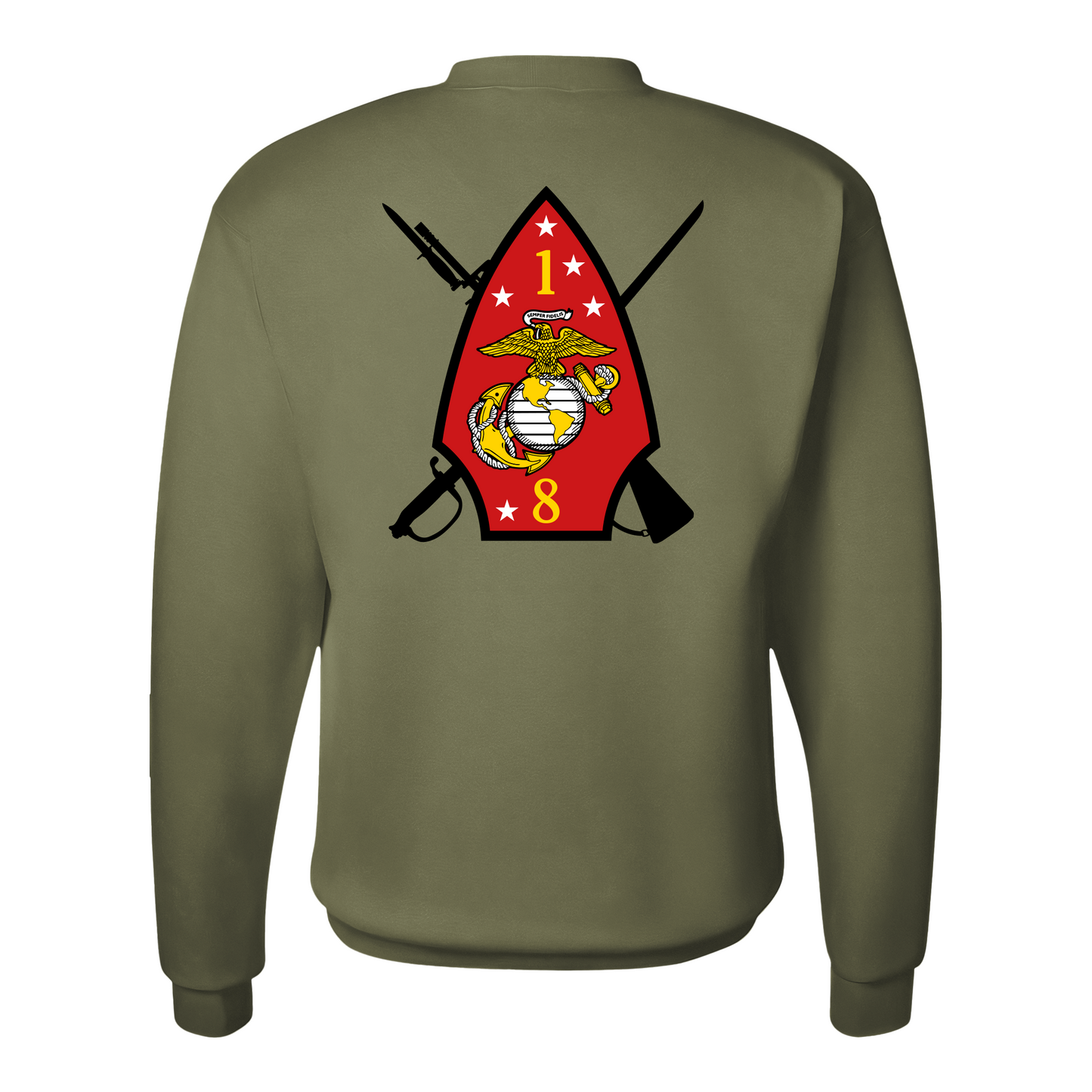 1st Battalion 8th Marines Unit "The Beirut Battalion" Sweatshirt