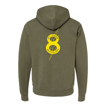 8th Communication Battalion, II Marine Expeditionary Marine, 8th comm Hoodie