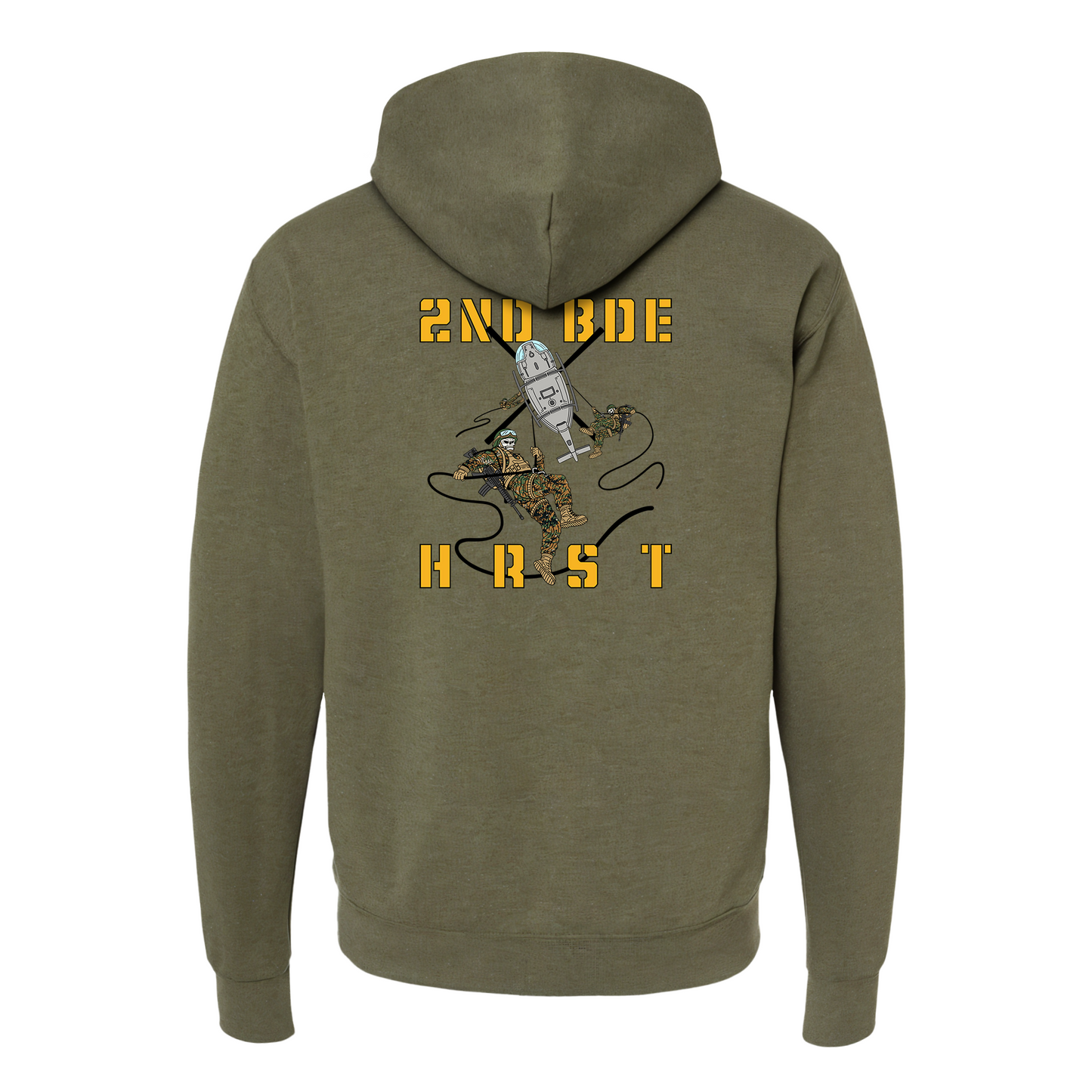 2nd Brigade Helicopter Rope Suspencion Techniques, "2nd Bde HRST", Hoodie