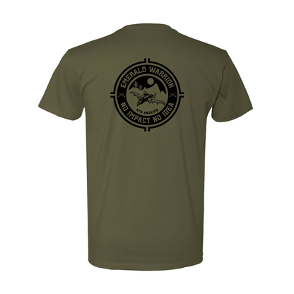 Emerald Warrior "No Impact No Idea" | 4th ANGLICO "SHENANIGANS" | T-Shirt