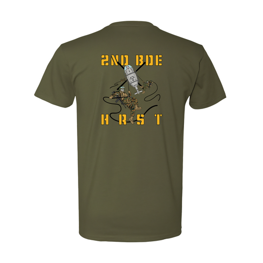 2nd Brigade Helicopter Rope Suspencion Techniques, "2nd Bde HRST", T-Shirt