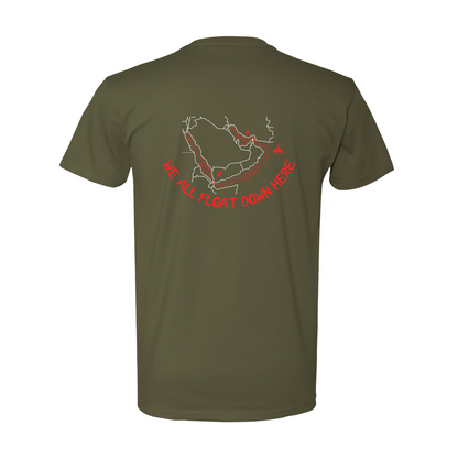 LS, No Libo - "We All Float Down Here" - IT Version - Marine Expedition Unit (MEU), T-Shirt