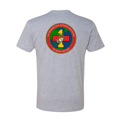1st Distribution Support Battalion "We Move The MEF", "1st DSB", T-shirt