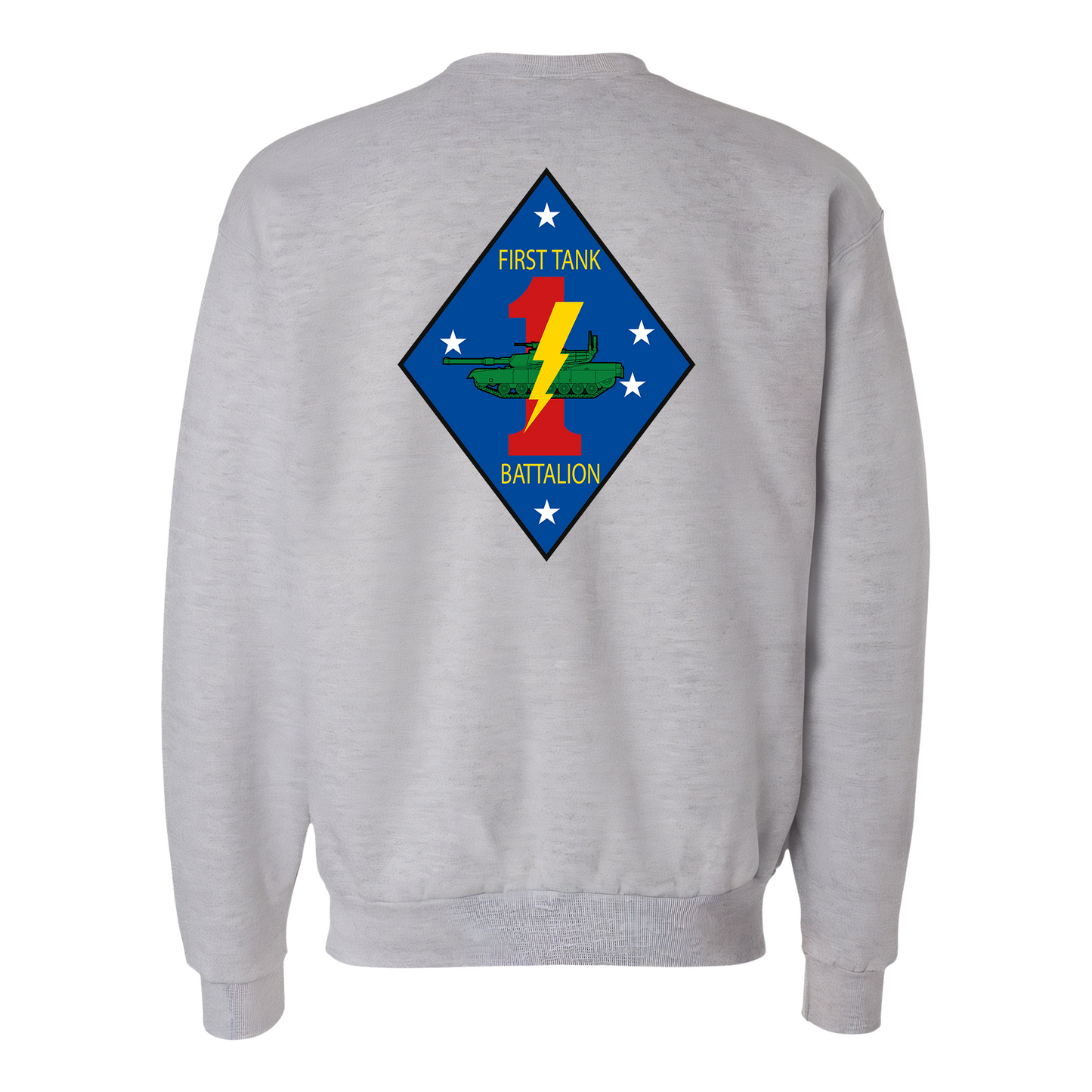 1st Tank Battalion Unit "1st Tanks", USMC Sweatshirt