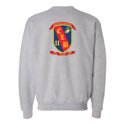 Combat Logistics Battalion 11, "CLB 11", Sweatshirt