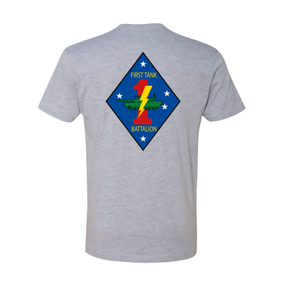 1st Tank Battalion Unit "1st Tanks", USMC T-Shirt