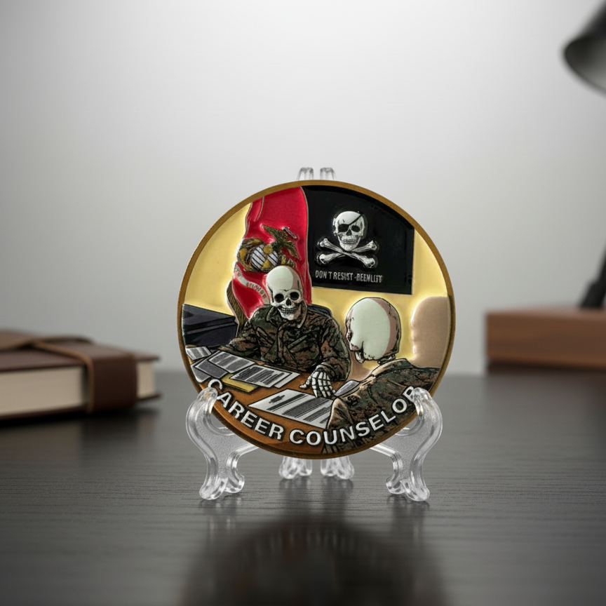 Challenger Coin | Career Counselor | 2-inch
