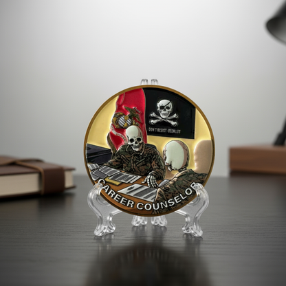 Challenger Coin | Career Counselor | 2-inch
