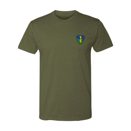 Combat Logistics Battalion 1 Unit ¨First In Support¨ | T-shirt