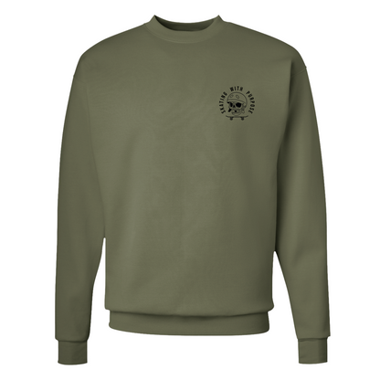 Skating With Purpose - Marine in Skate (marpat forest) Sweatshirt