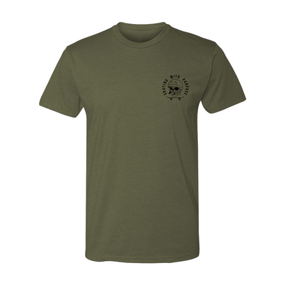 Skating With Purpose - Marine in Skate (marpat forest) Shirt