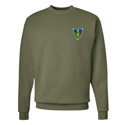 Combat Logistics Battalion 1 Unit “First in Support” Sweatshirts