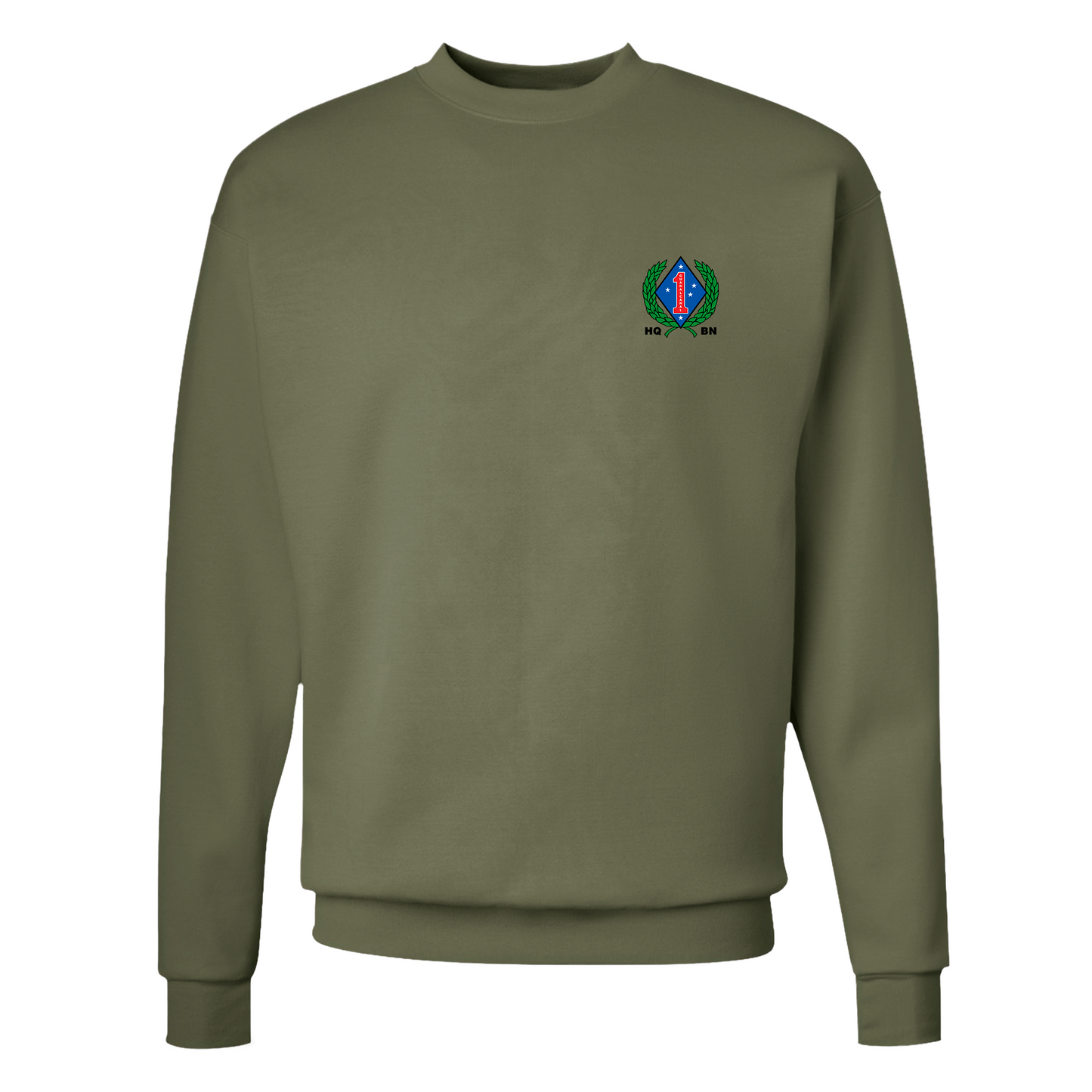 Headquarters Battalion 1st Marine Division Unit ¨Standard Bearers¨ Sweatshirts