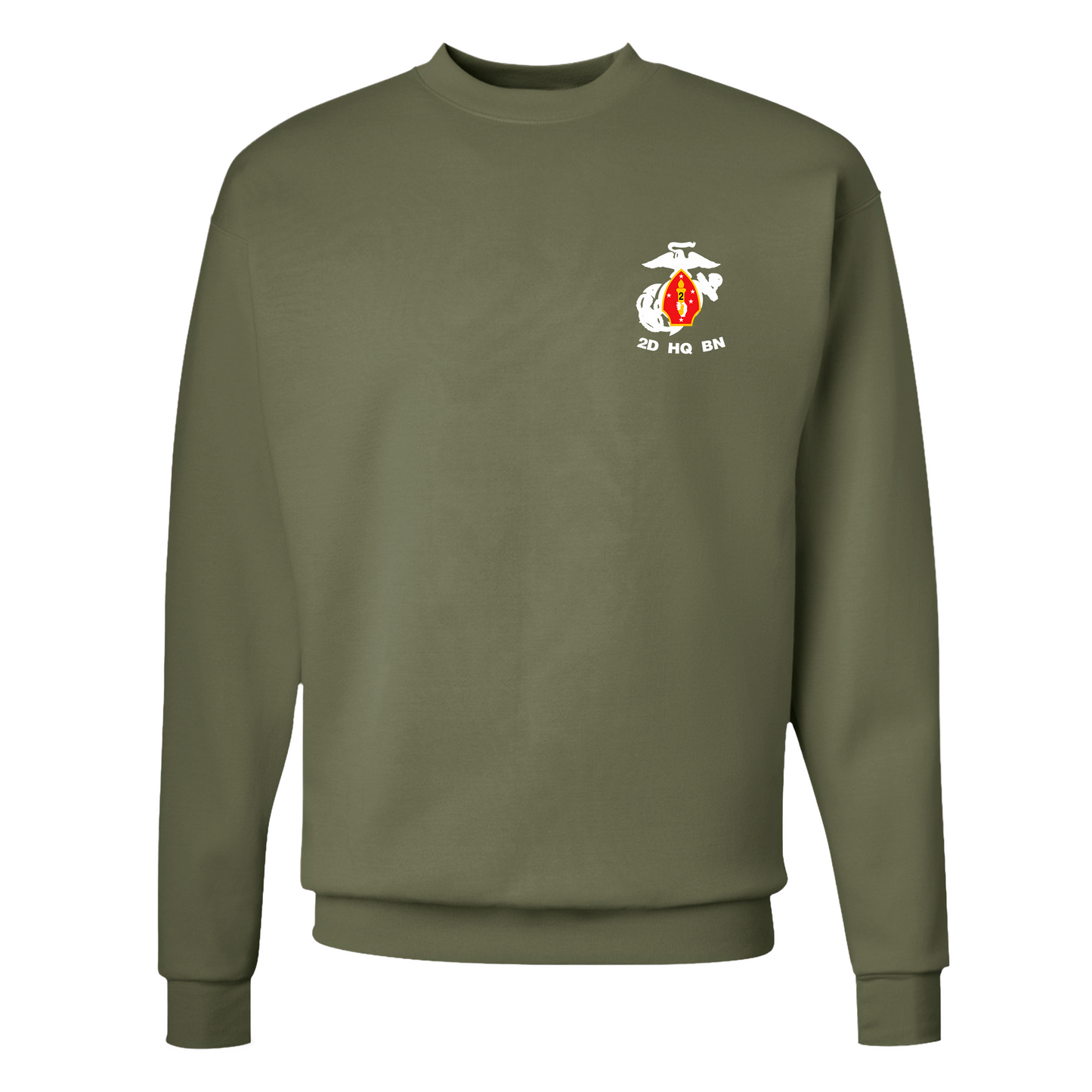 Headquarters Battalion 2nd Marine Division Unit ¨ The Silent Second¨ Sweatshirts