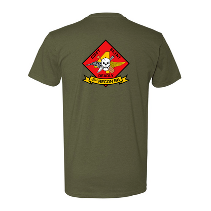 4th Reconnaissance Battalion Unit ¨Swift, Silent, Deadly¨ #2 Shirt