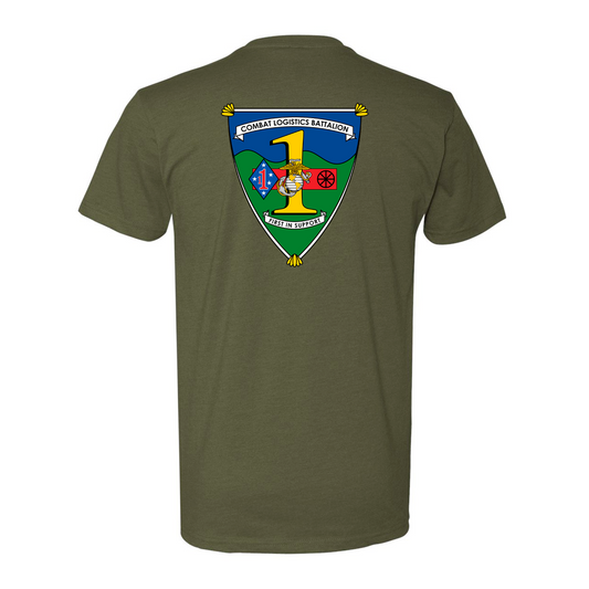 Combat Logistics Battalion 1 Unit ¨First In Support¨ | T-shirt