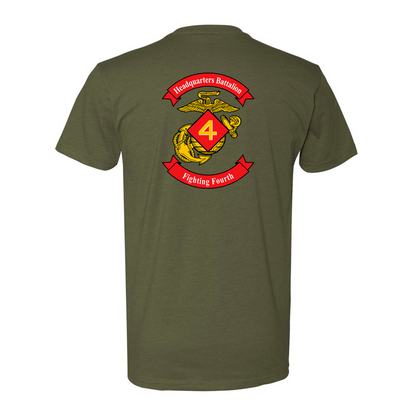 Headquarters Battalion 4th Marine Division Unit ¨Fighting Fourth¨ Shirt