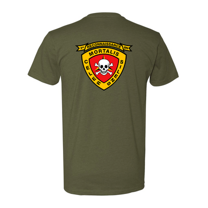 3rd Reconnaissance Battalion Unit ¨Mortalis¨ Shirt