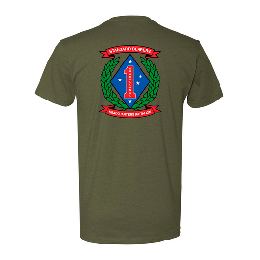 Headquarters Battalion 1st Marine Division Unit ¨Standard Bearers¨ | T-shirt