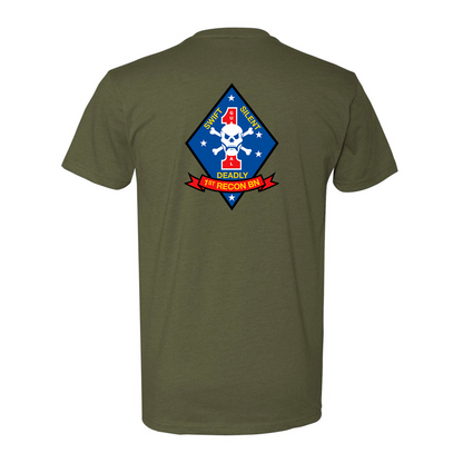 1st Reconnaissance Battalion Unit ¨Swift, Silent, Deadly¨ Shirt