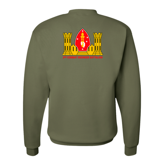 2nd Combat Engineer Battalion Unit ¨That Other Battalion¨ Sweatshirts #2