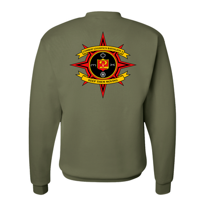 Combat Logistics Battalion  2 Unit “ Keep Them Moving” Sweatshirts