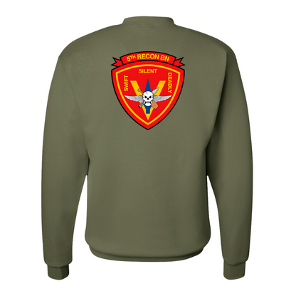 5th Reconnaissance Battalion Unit ¨Swift, Silent, Deadly¨ Sweatshirt