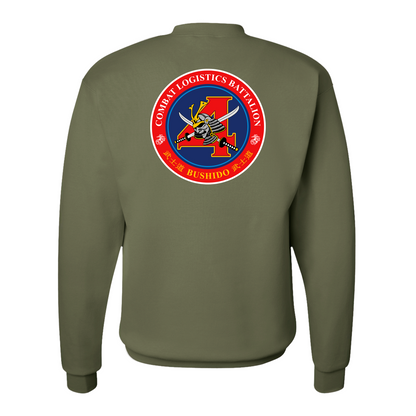 Combat Logistics Battalion 4 Unit ¨Bushido¨ Sweatshirts #2