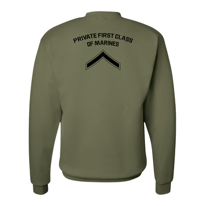 E2 Private First Class of Marines Sweatshirt #2