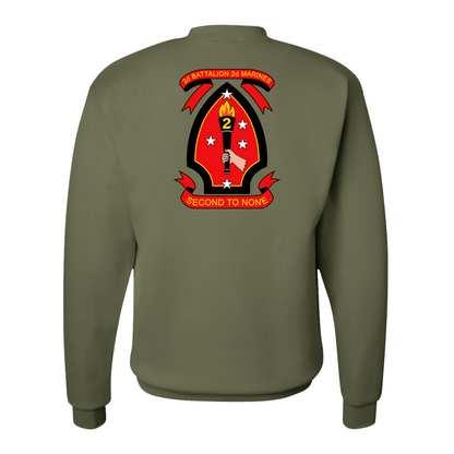 2nd Battalion 2nd Marines Unit "Warlords" Sweatshirt #2