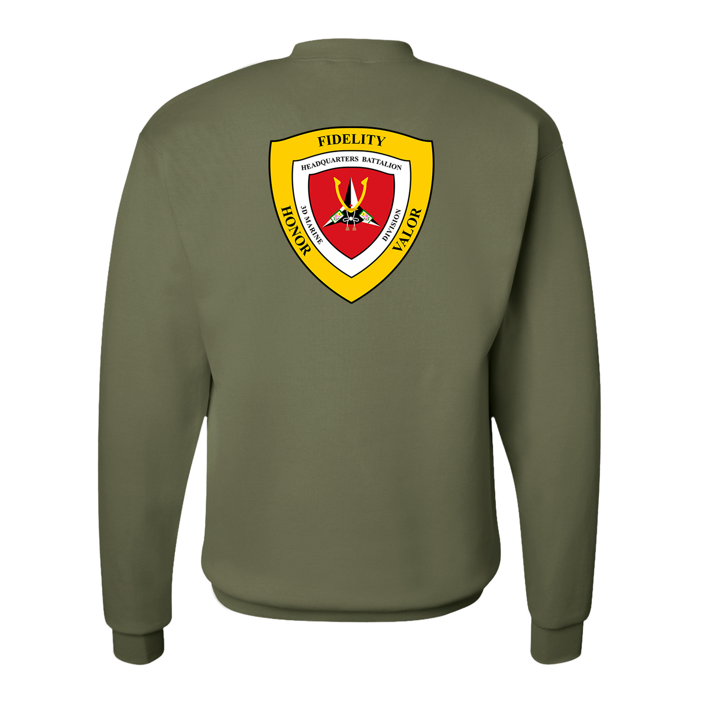 Headquarters Battalion 3rd Marine Division Unit ¨Samurai¨ Sweatshirts