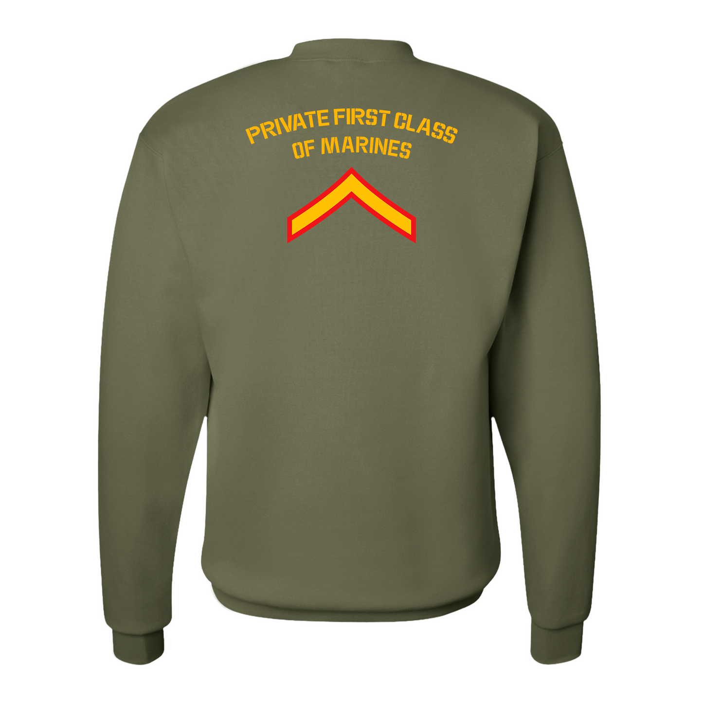 E2 Private First Class of Marines Sweatshirt