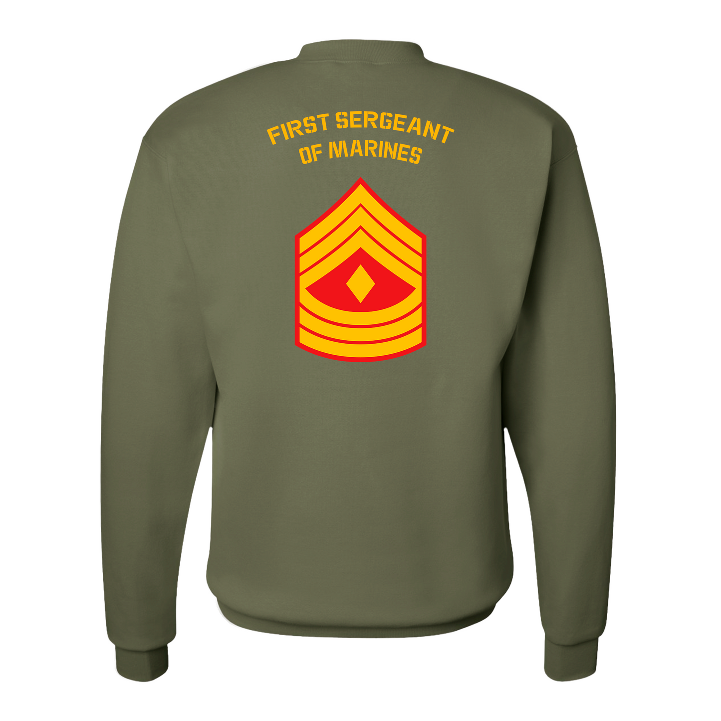 E8 First Sergeant of Marines Sweatshirt