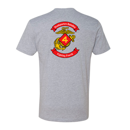 Headquarters Battalion 4th Marine Division Unit ¨Fighting Fourth¨ Shirt