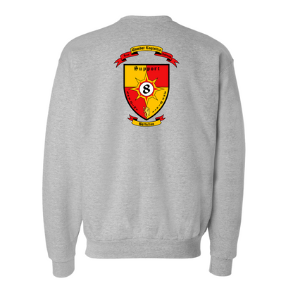 Combat Logistics Battalion 8 Unit ¨Anytime, Anyplace¨ Sweatshirts