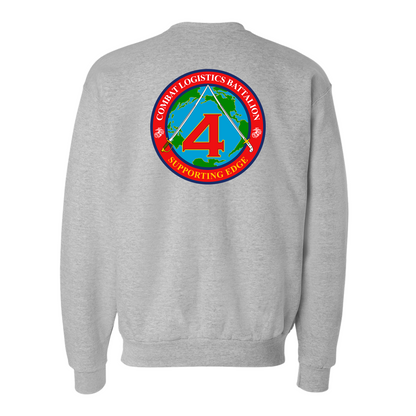 Combat Logistics Battalion 4 Unit ¨The Supporting Edge¨ Sweatshirts