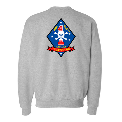1st Reconnaissance Battalion Unit ¨Swift, Silent, Deadly¨ Sweatshirts