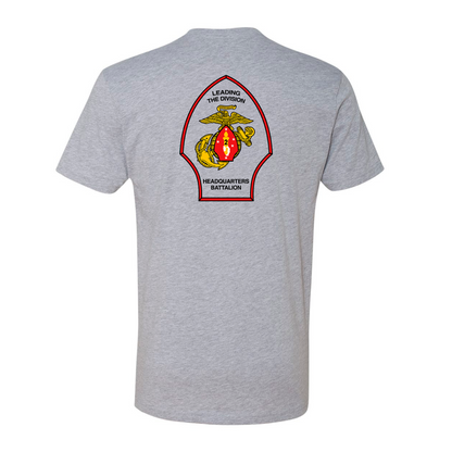 Headquarters Battalion 2nd Marine Division Unit ¨The Silent Second¨ Shirt