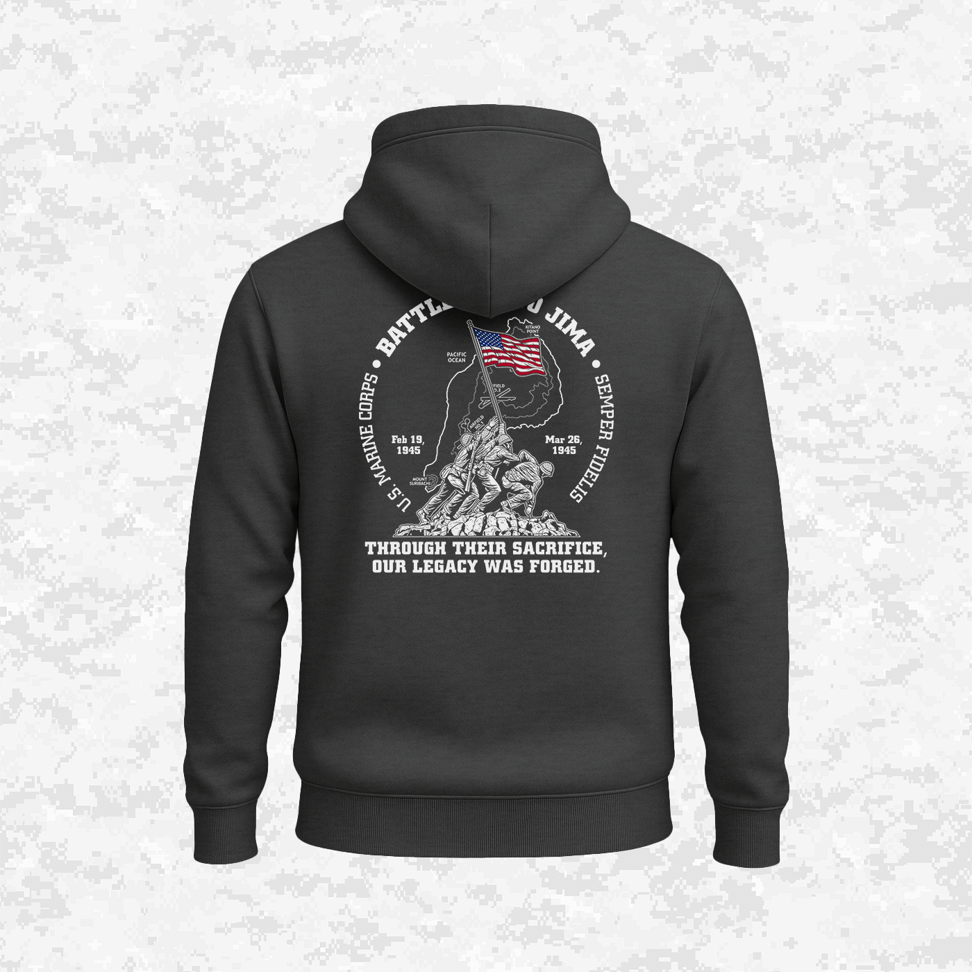 Iwo Jima | Forged Legacy | Hoodie