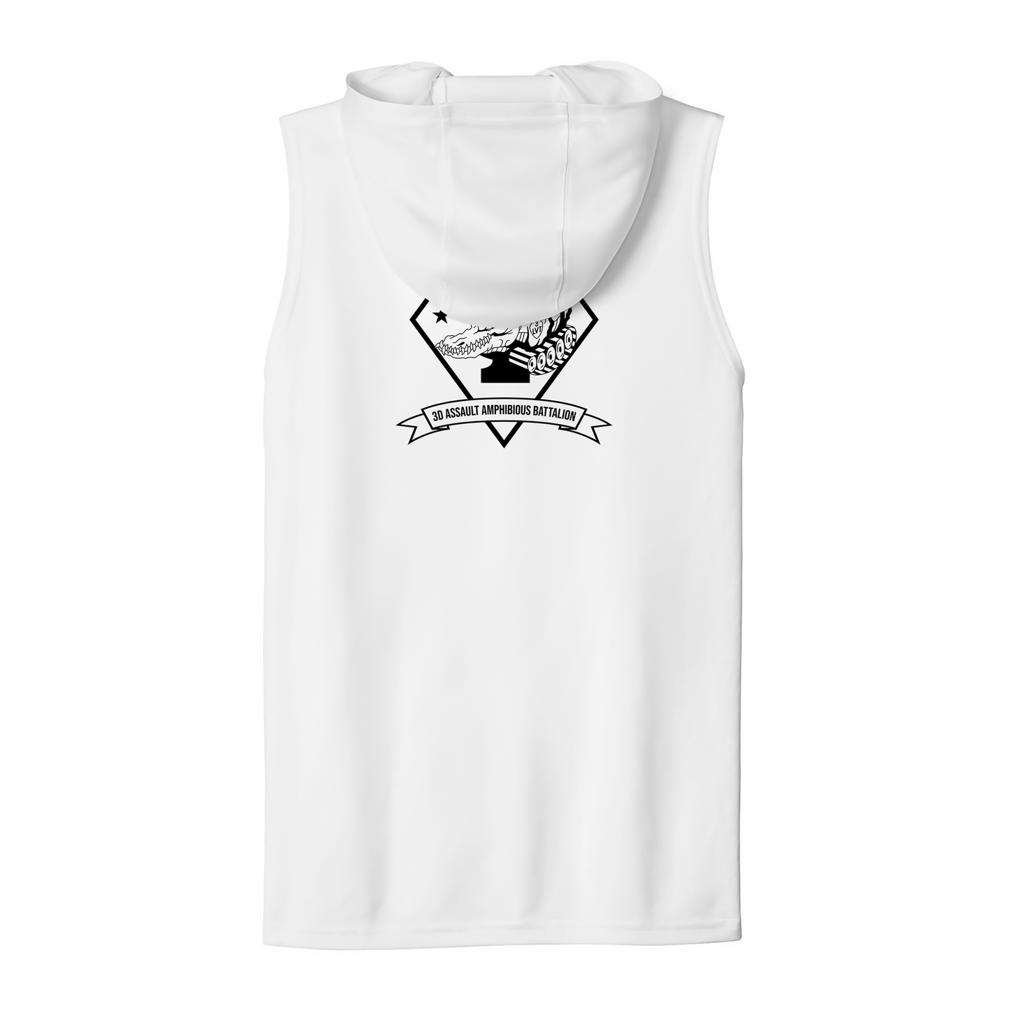 3rd Assault Amphibian Battalion "3rd Tracks" DRIFIT Sleeveless, Tank, Sleeveless Hoodie