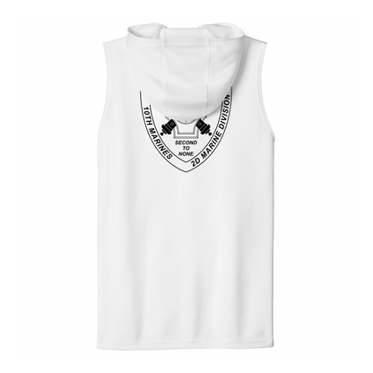 2nd Battalion 10th Marines Unit "Gunslinger" DRIFIT Sleeveless, Tank, Sleeveless Hoodie