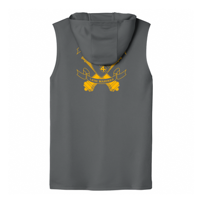 5th Battalion 14th Marines Unit "Sharphunter" DRIFIT Sleeveless, Tank, Sleeveless Hoodie